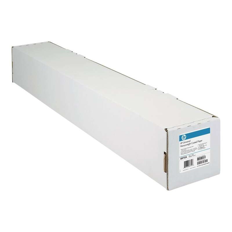 Rotolo di carta per plotter HP - Patinata - 90 gr 24 610 mm x 45.7 m