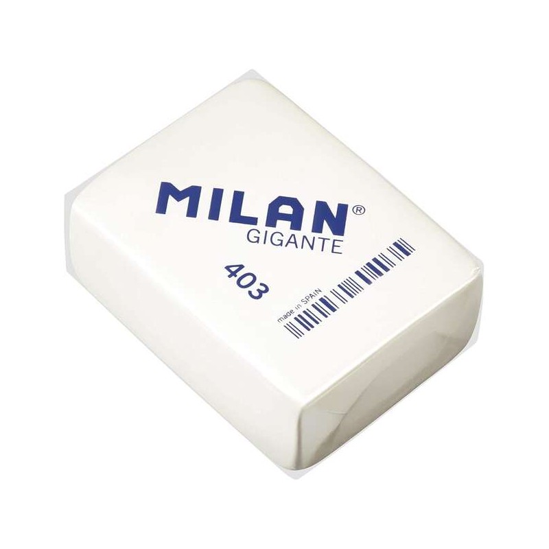 Gomma gigante Milan 403 - Briciola di pane - Gomma sintetica morbida - Colore bianco