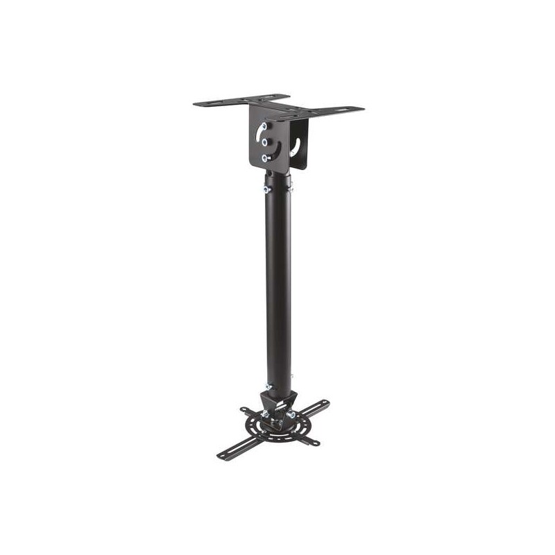 Supporto da soffitto girevole professionale universale Aisens - Inclinabile ed Estensibile per Proiettore - Colore Nero