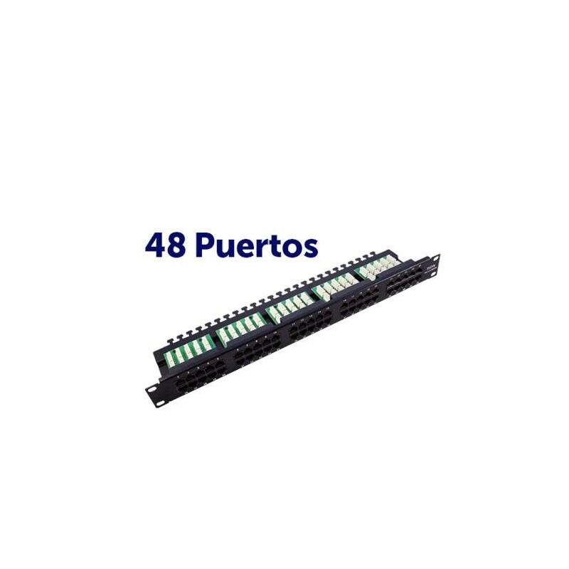 Pannello Patch Cromad 48 Porte Krone Cat 6 1U UTP 19