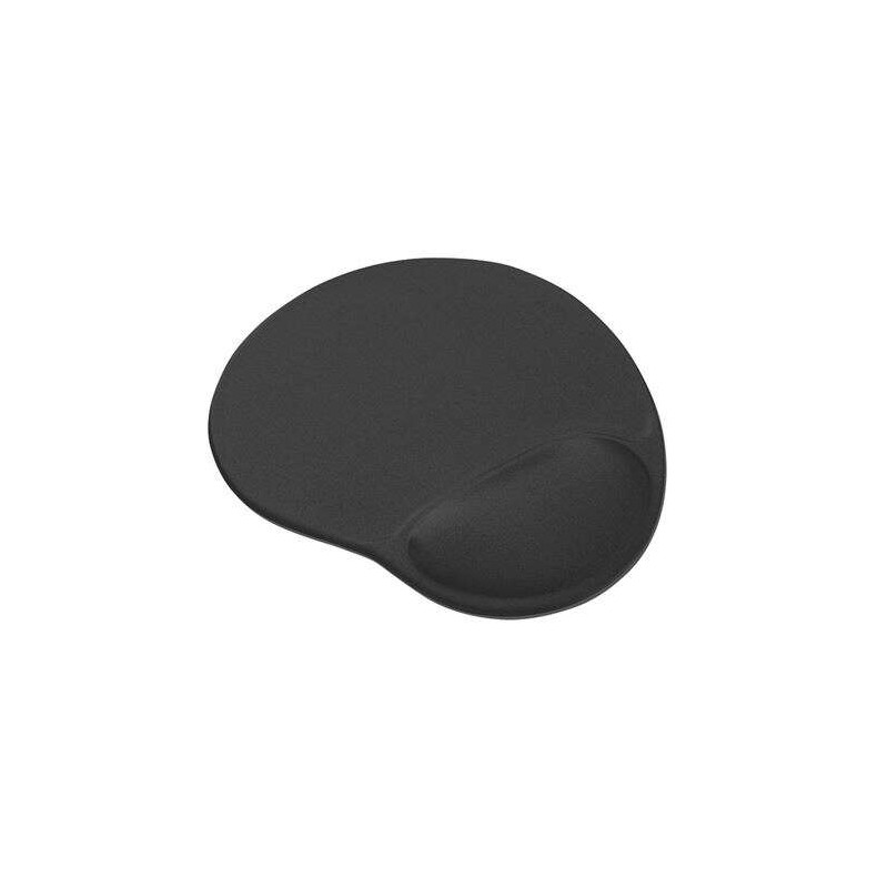 Tappetino Mouse Cromad con Poggiapolsi in Gel - Base Antiscivolo - Misure 23.5x19.5 cm