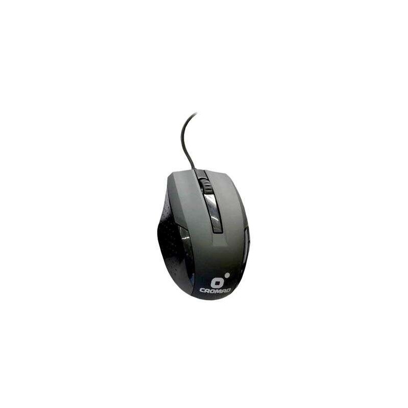 Mouse USB 2.0 Cromad X53 - 3 pulsanti - Uso ambidestro - Cavo da 1.50 m