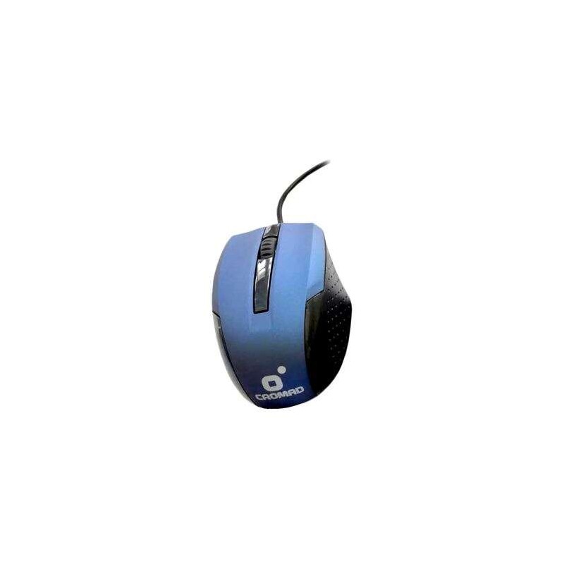 Mouse USB 2.0 Cromad X53 - 3 pulsanti - Uso ambidestro - Cavo da 1.50 m