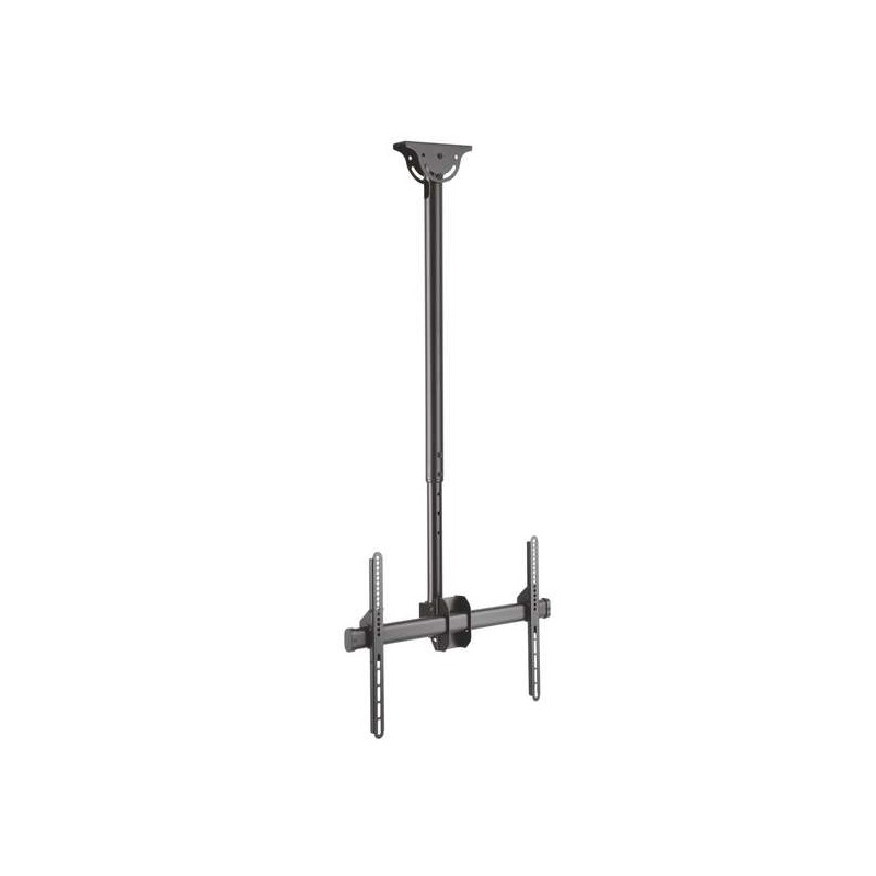 Supporto da soffitto girevole Aisens - Inclinabile - Allungabile e livellabile (TV 37?-70?) - Nero