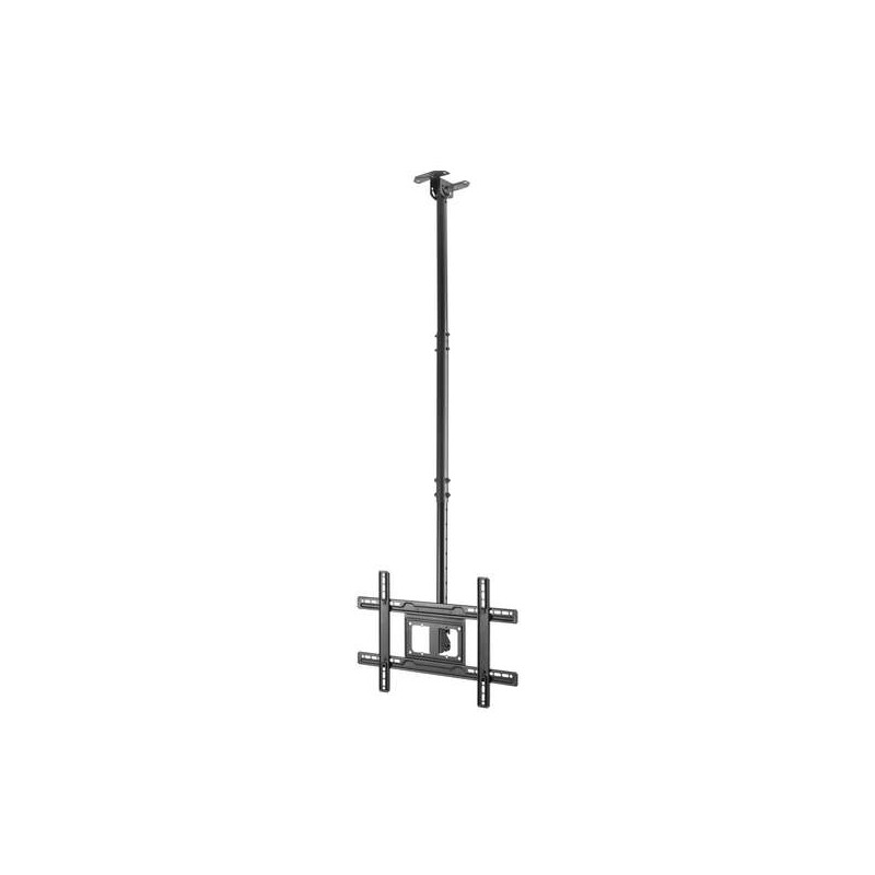 Supporto da soffitto girevole Aisens - Inclinabile - Estensibile (TV 37-80. 50Kg) - Colore nero