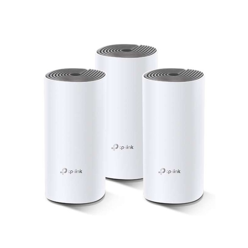 Sistema WiFi Mesh Dual Band TP-Link AC1200 - Confezione da 3 - Copertura WiFi 370 m2