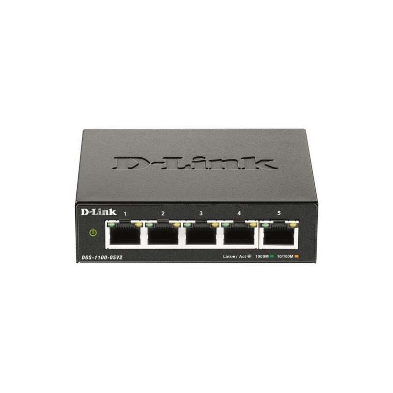 Smart Switch D-Link 5 porte Gigabit 10/100/1000 Mbps