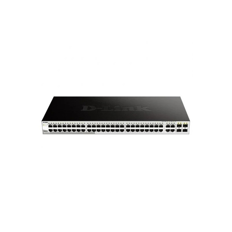 Switch Smart Managed D-Link 48 porte 1000BASE-T + 4 porte combinate 1000BASE-T/SFP