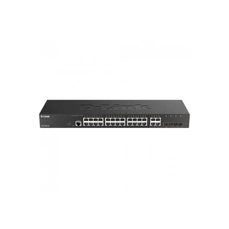 Switch gestito D-Link 24 porte Gigabit + 4 SFP