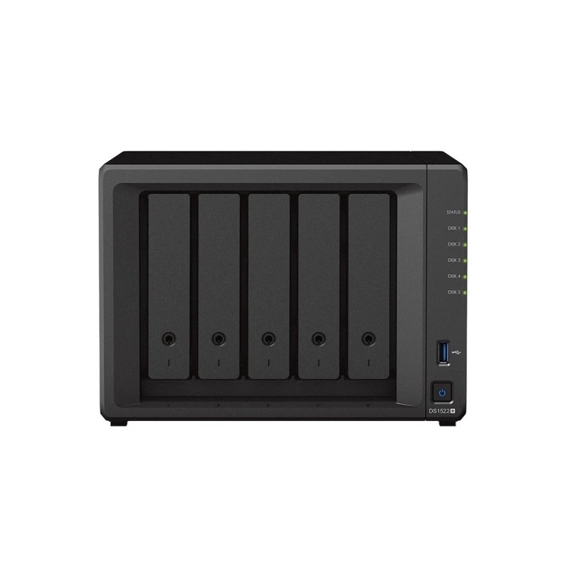 Synology DiskStation DS1522+ NAS 8GB - 5 Bahias - Procesador AMD