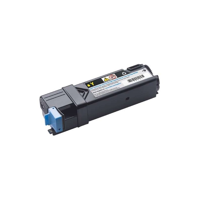Cartuccia toner giallo generica Dell 2150/2155 - Sostituisce 593-11037/NPDXG/9X54J/593-11036/NT6X2/8GK7X