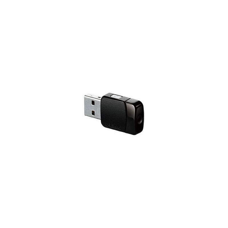 Adattatore WiFi USB wireless D-Link AC600 - Fino a 433 Mbps - MU-MIMO - WPS