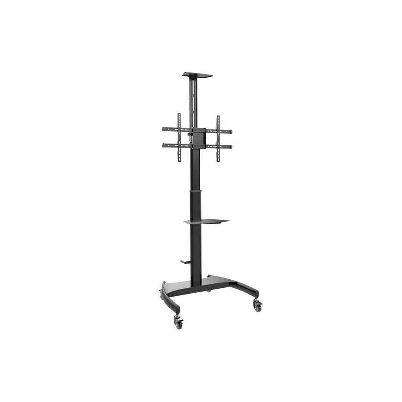 Supporto da Terra Aisens per TV/Monitor da 37 a 70 - Max 50kg - Regolabile in altezza - Movimento Orizzontale e Vert