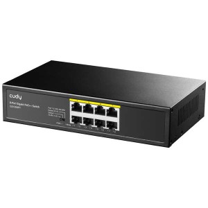 Switch Gigabit PoE+ a 8...