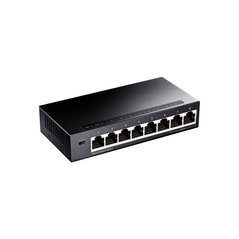 Switch Cudy GS108 8 porte Gigabit adattive 10/100/1000 Mbps