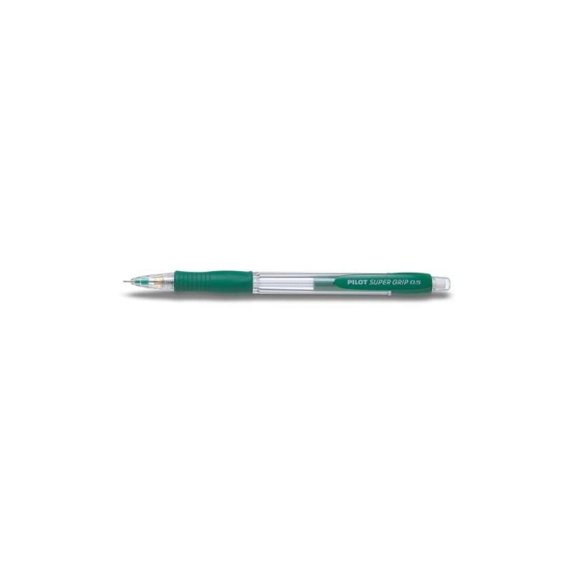 Portamine Pilot SuperGrip H185 - Corsa 0.5 mm - Mina HB - Corpo Verde