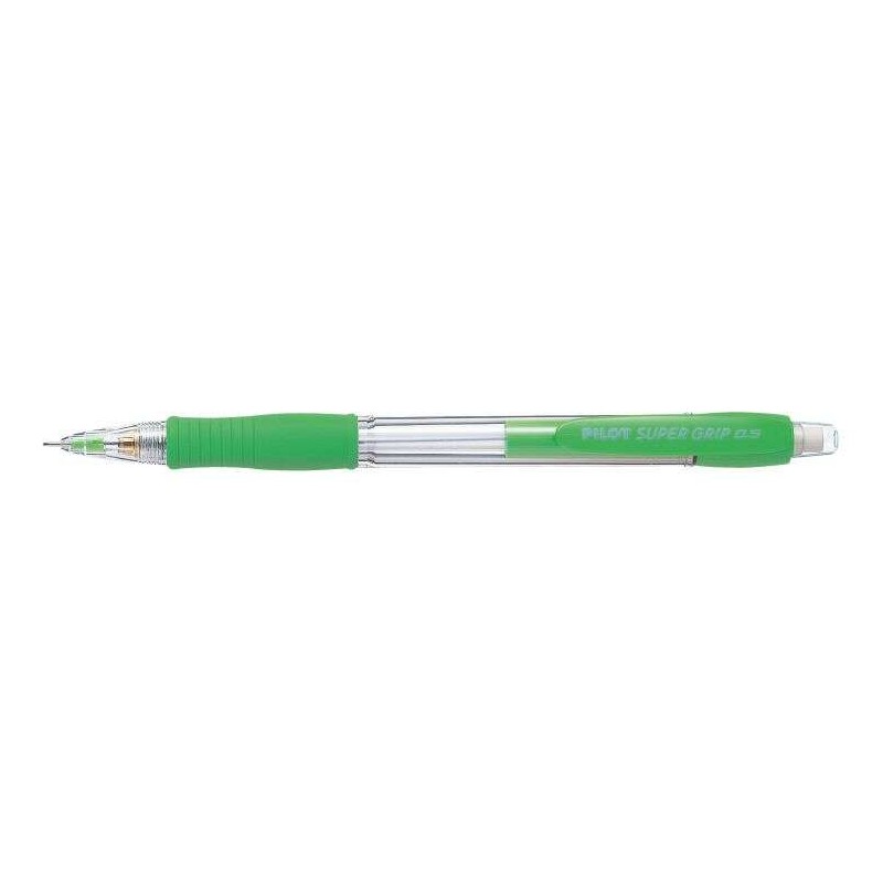 Portamine Pilot SuperGrip H185 - Corsa 0.5 mm - Mina HB - Corpo Verde Chiaro