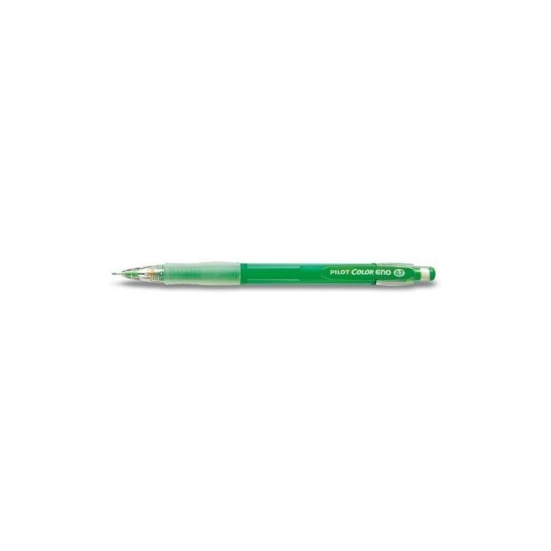 Portamine Pilot Colore Eno H-197 - Tratto 0.7 mm - Impugnatura in gomma - Gomma - Mina verde