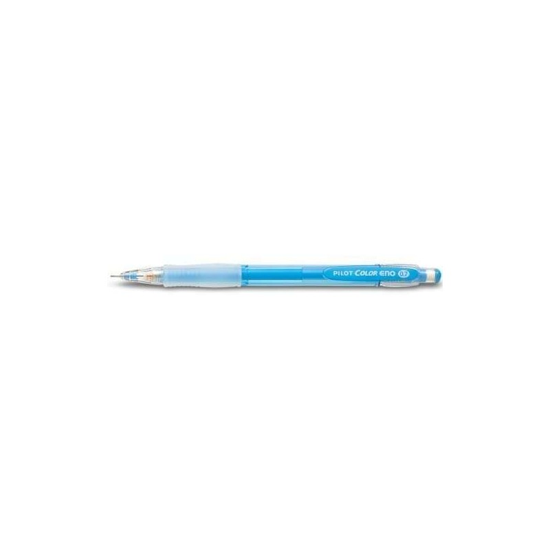 Portamine Pilot Colore Eno H-197 - Tratto 0.7 mm - Impugnatura in Gomma - Gomma - Mina Azzurra