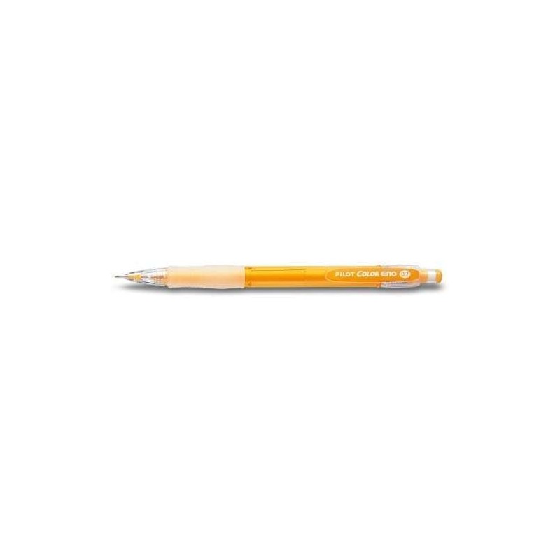 Portamine Pilot Colore Eno H-197 - Tratto 0.7 mm - Impugnatura in gomma - Gomma - Mina arancione