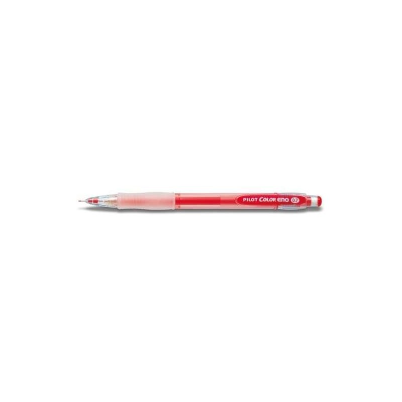 Portamine Pilot Colore Eno H-197 - Tratto 0.7 mm - Impugnatura in gomma - Gomma - Mina rossa
