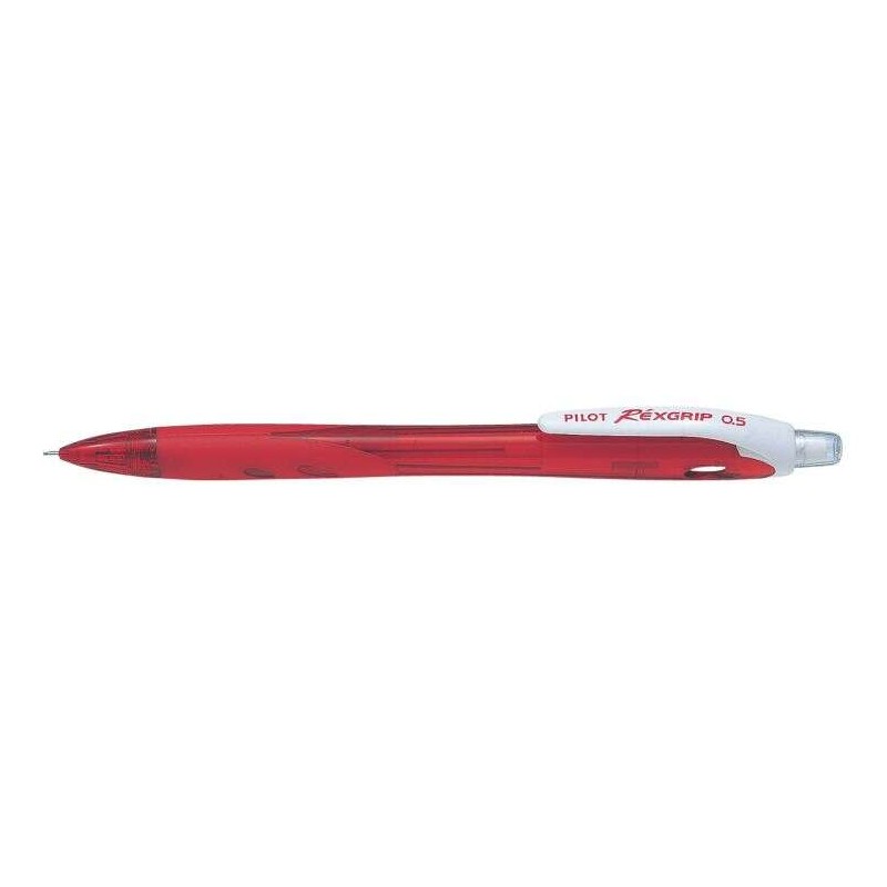 Portamine Pilot Rexgrip Begreen - Tratto 0.5 mm - Mina HB - 71.9% plastica riciclata - Corpo rosso