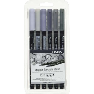 Lyra Aqua Brush Duo Pack 6...