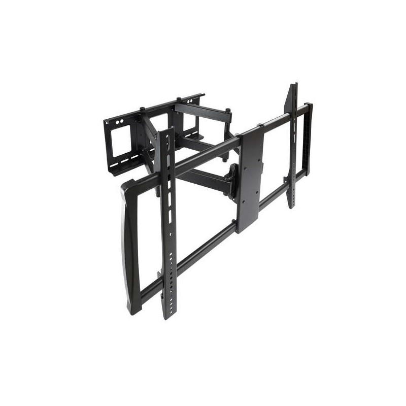 Tooq Supporto da parete con doppio braccio articolato per TV 60-100 - Girevole e inclinabile - Peso massimo 80 kg -