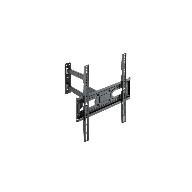 Schermi per montaggio a parete Tooq 32-55 girevoli/inclinabili - Colore nero