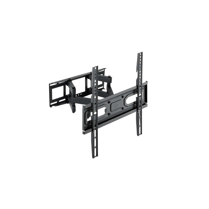 Schermi per montaggio a parete Tooq 32-70 girevoli/inclinabili - Colore nero