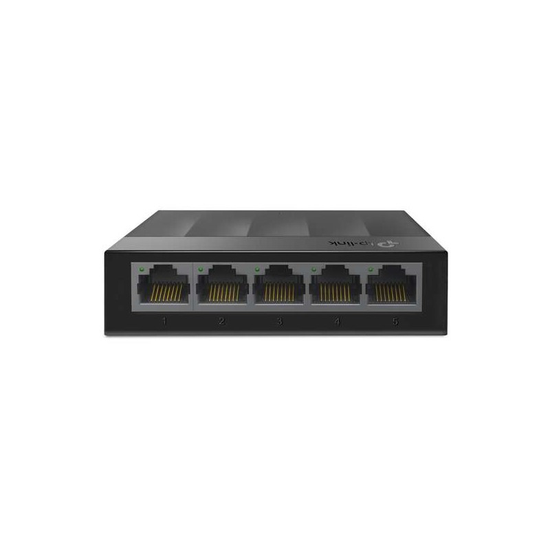 Switch da tavolo TP-Link - 5 porte 10/100/1000Mbps - Tecnologia Green - Controllo del flusso - Plug e Play
