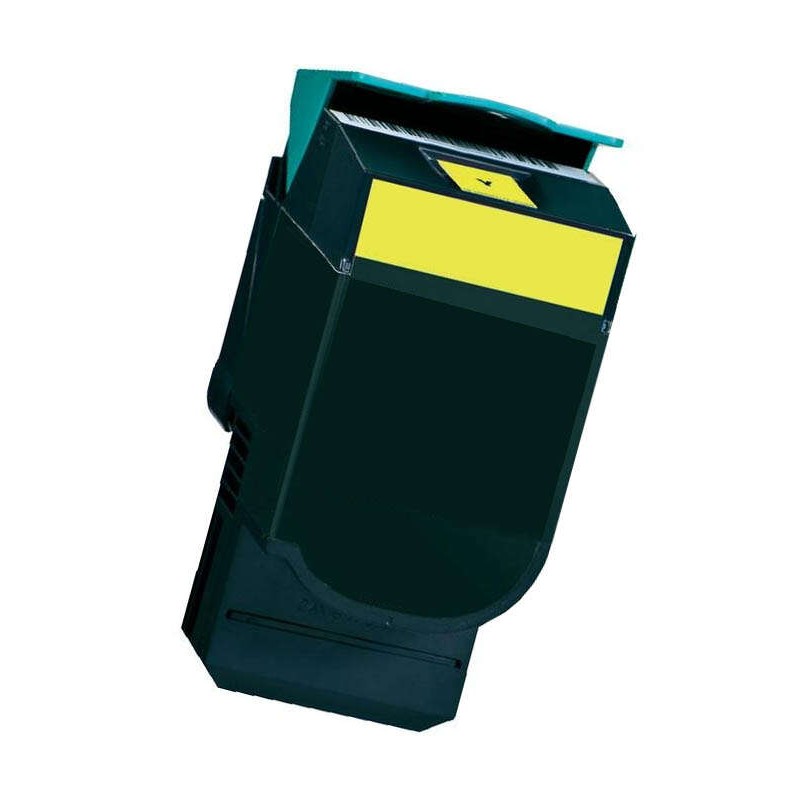 Cartuccia toner giallo generica Lexmark C540N/C544DN/X544N - Sostituisce C540H1YG