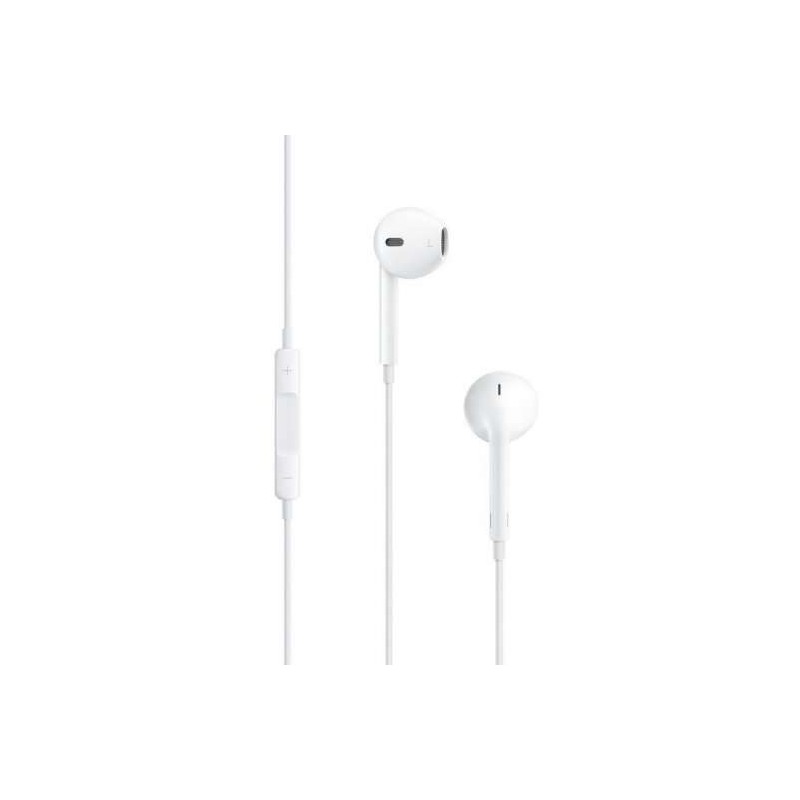 Cuffie binaurali Apple EarPods - Microfono integrato - Controllo volume - Jack 3.5 mm - Colore bianco