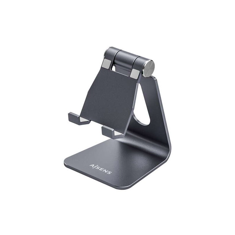 Supporto da tavolo Aisens regolabile taglia M (1 perno) per cellulare/tablet - colore grigio