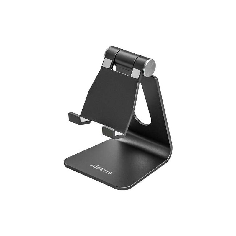 Supporto da tavolo Aisens regolabile taglia M (1 perno) per cellulare/tablet - colore nero