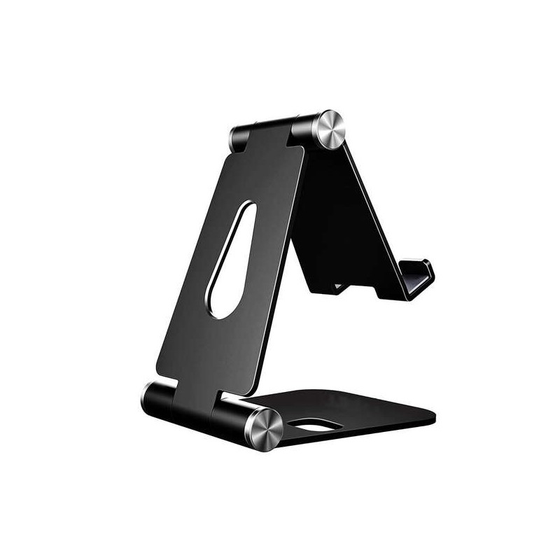 Supporto da tavolo Aisens regolabile taglia M (2 perni) per cellulare/tablet - colore nero