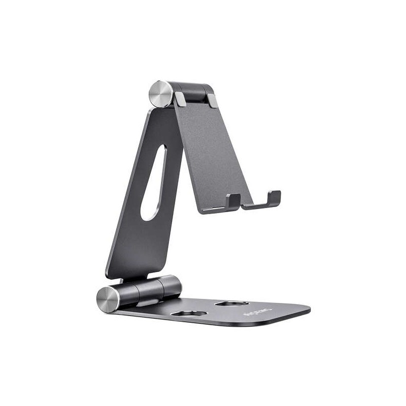 Supporto da tavolo Aisens regolabile taglia XL (2 perni) per cellulare/tablet - colore grigio