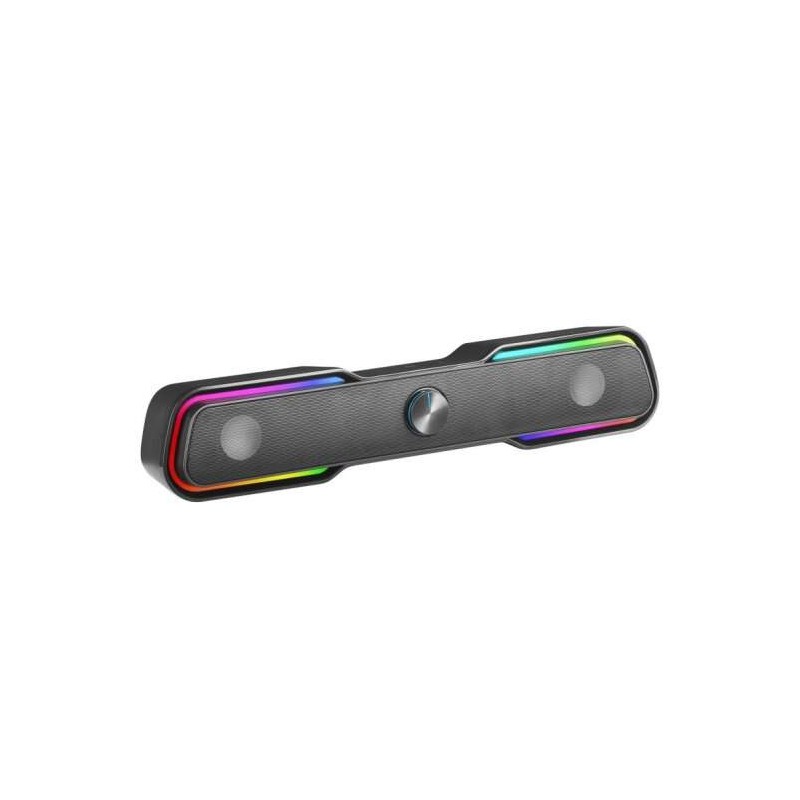 Barra audio Bluetooth Mars Gaming MSBX da 10 W - Illuminazione RGB - Controllo volume - Colore nero