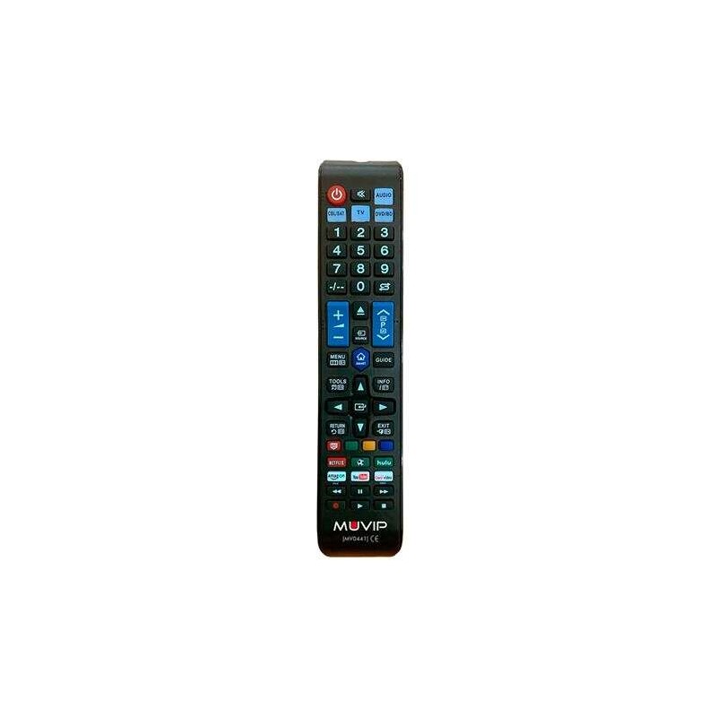 Telecomando universale per Smart TV Muvip serie Large - Combina 4 dispositivi in 1 TV. DVD. Blu-Ray. Satellite