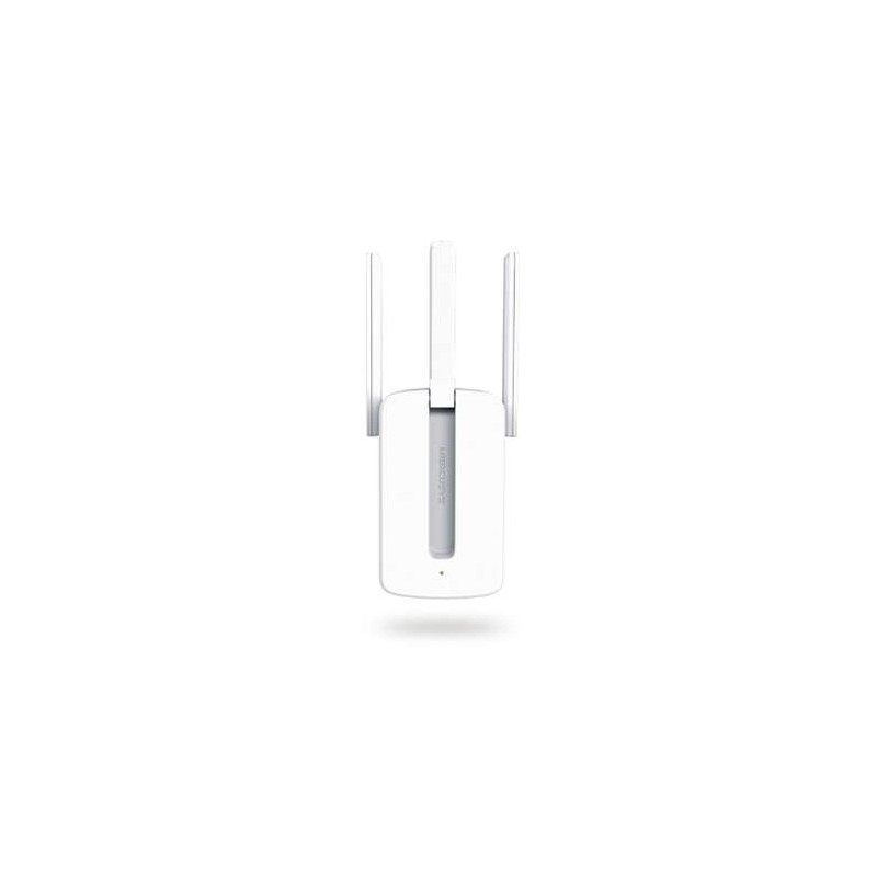 Mercusys WiFi Network Extender Amplificatore Ripetitore - Fino a 300Mbps - Tecnologia MIMO - Pulsante WPS - 3 Antenne Esterne