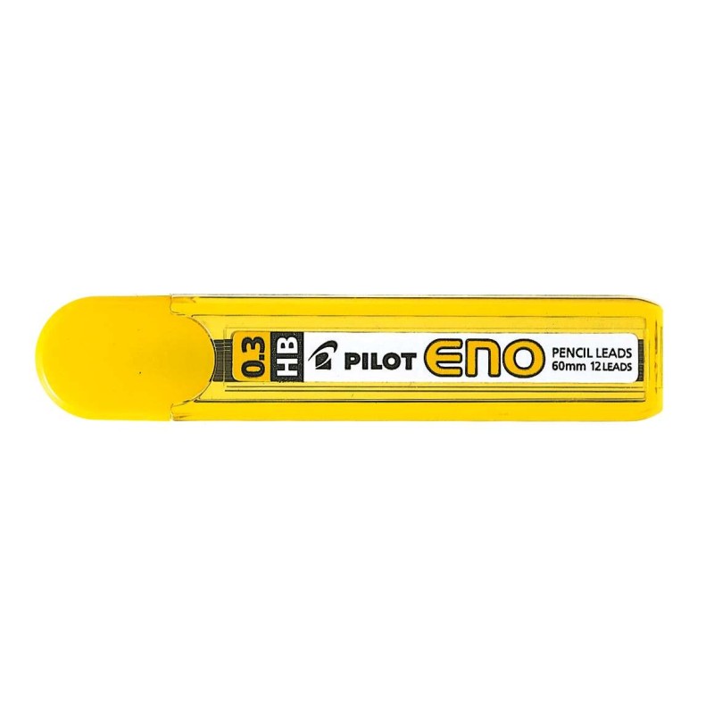 Scatola pilota da 12 mine ENO 0.3 per matite meccaniche - Durezza HB - Corsa 0.3 mm