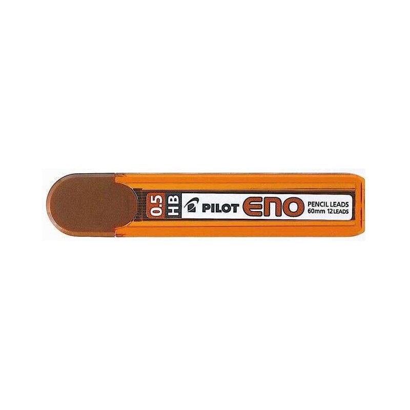 Scatola pilota da 12 mine ENO 0.5 per matite meccaniche - Durezza HB - Corsa 0.5 mm