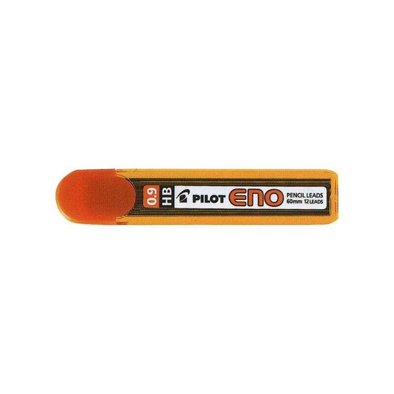 Scatola pilota da 12 mine ENO 0.9 per matite meccaniche - Durezza HB - Corsa 0.9 mm