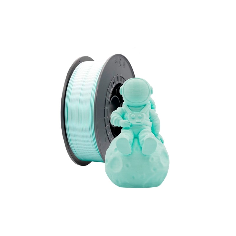 Filamento PLA 3D - Diametro 1.75 mm - Bobina da 1 kg - Colore turchese chiaro