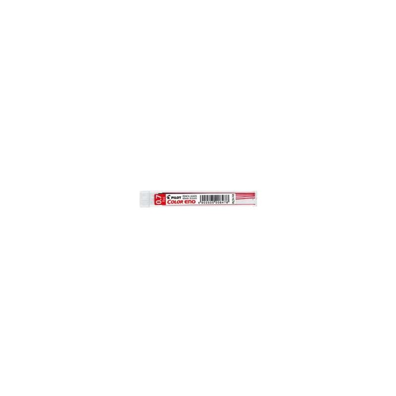 Confezione pilota da 6 mine per portamine Color Eno H-197 0.7 mm - Mine rosse