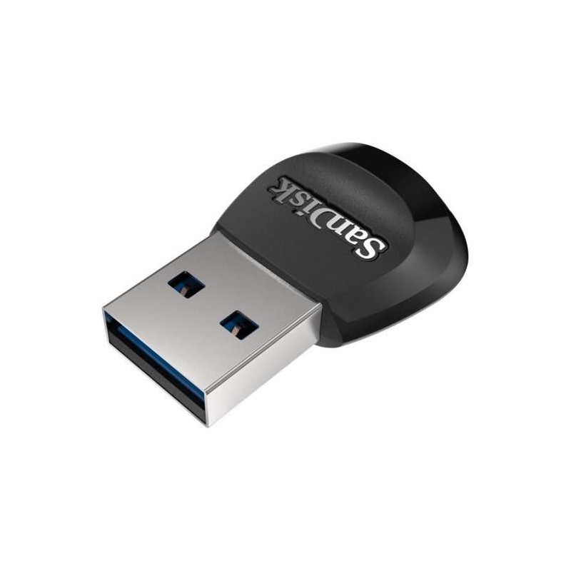 Lettore di schede Sandisk MobileMate USB 3.0 MicroSD. MicroSDHC. MicroSDXC - nero
