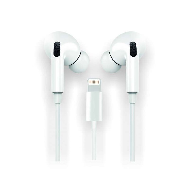 TechOneTech ear Cuffie intrauricolari Tech Hop Inner Lightning - Microfono integrato - Assistente vocale - Cavo da 1.20 m