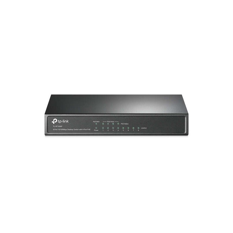 Switch PoE desktop TP-Link con 8 porte a 10/100 Mbps