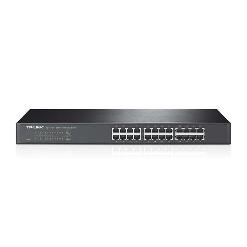 Switch Rack TP-Link - 24 Porte a 10/100 Mbps - Tecnologia Green