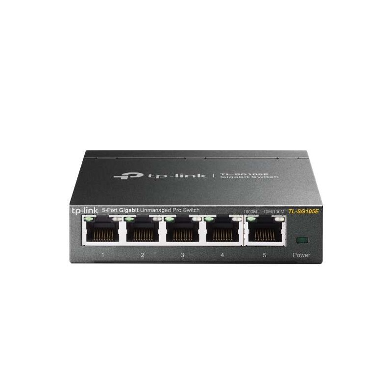 TP-Link Easy Smart Switch con 5 porte Gigabit - Plug e Play - Custodia in metallo - Riduce il consumo energetico